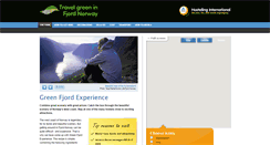 Desktop Screenshot of norwaygreentours.com